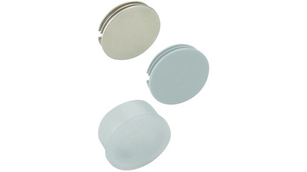 Abdeckkappen f.RZ-Lochung Kunststoff hel