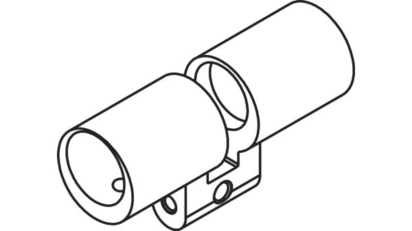 Gehäuse Doppelzyl. RZ 2215-1/47.5/47.5