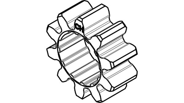 Zahnradmitnehmer RZ 2214H-3