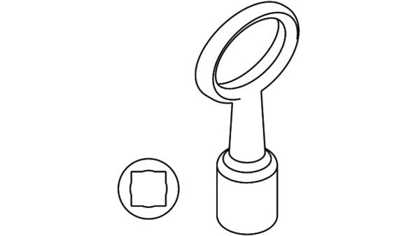 Dornschlüssel FUHR 8 mm