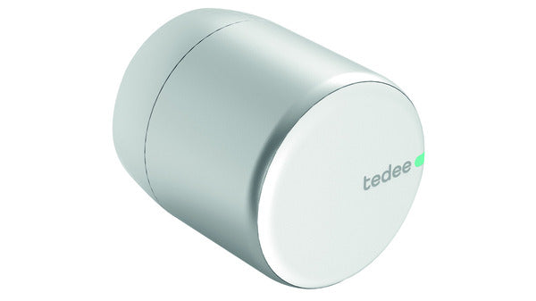 Smart Home-Türschloss silber/weiss