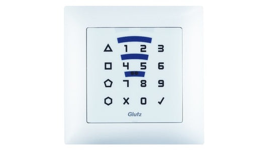 E-Leser RFID/Code, Batterie, IP40, UP