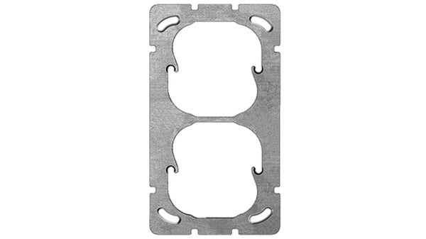 Befestigungsplatte, 2x1, Feller