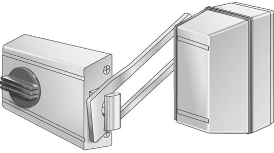 Riegelschlösser Kaba GEGE 1900 MEN, ohne