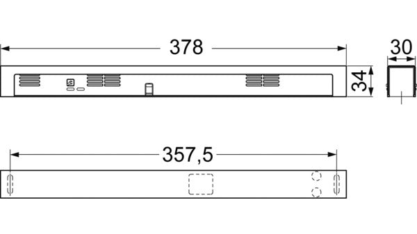 Rauchmeldezentrale DORMA RMZ Contur, wei
