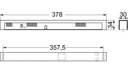 Rauchmeldezentrale DORMA RMZ Contur, wei
