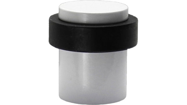 Bodentürpuffer, Edelstahl weiss matt ø30