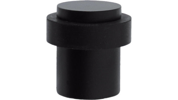 Bodentürpuffer, Edelstahl schwarz matt ø