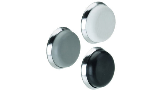 Türpuffer GLUTZ 5950, schwarz Edelstahl