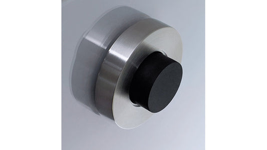 Wandpuffer Edelstahl ø 50/20mm Gummi sch