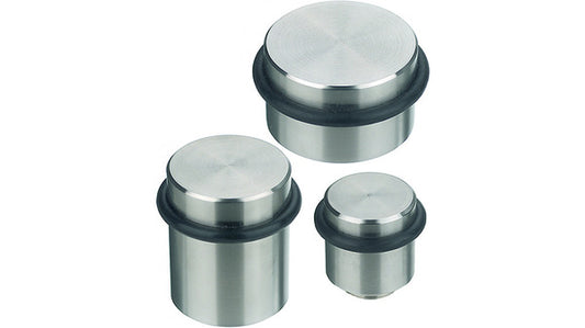 Türpuffer, Edelstahl poliert ø35/30mm