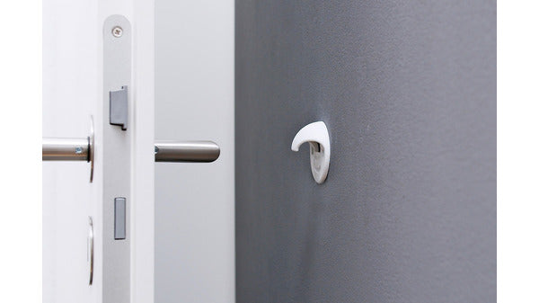 Türdrücker-Festhalter, weiss