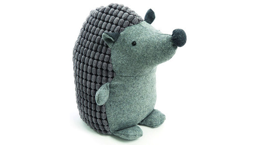 Türstopper 'Igel' grau meliert