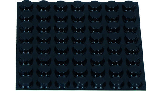 Puffer 3M Bumpon schw. selbstkl. 12,7mm