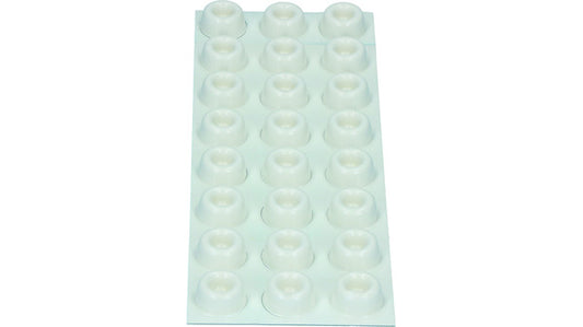 Puffer 3M Bumpon, weiss selbstklebend, ø