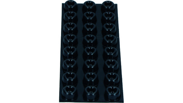 Puffer 3M Bumpon schw. Selbstkl. 22,3mm