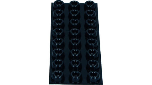 Puffer 3M Bumpon schw. Selbstkl. 22,3mm