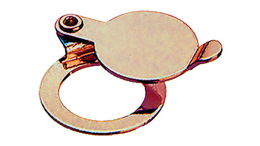 Verdeckplatten für Türspione Messing bla