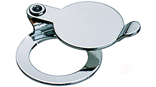 Verdeckplatten für Türspione Messing ver