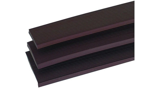 Treppeneinlagestreifen Gummi, braun, 30/