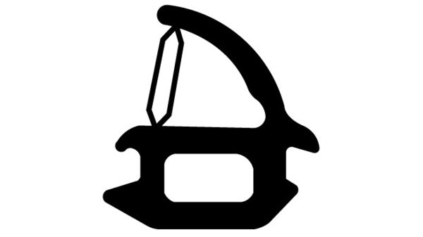 HEBGO-Dichtung 610, EPDM-schwarz 50m