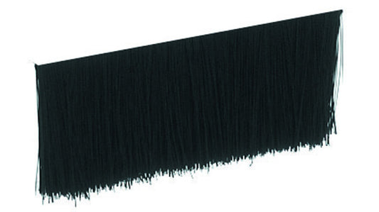 Bürstendichtungen, schwarz Bürstenhöhe 4