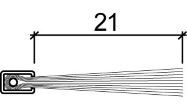 Bürstendichtungen HEBGO 757 Länge 2500 m