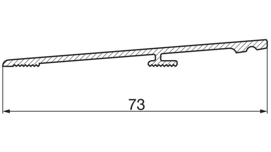 Steckprofil HEBGO 185, 5,25 m
