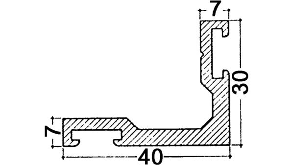 Schwellenwinkel HEBGO 180 Länge 5250mm