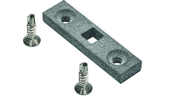 Schwelleneinsatz für Treibriegel 4-kt. 8