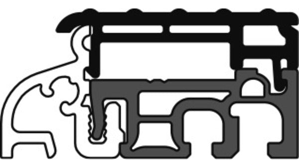 Bodenschwellen Eifel 40 TB 1180mm, grau