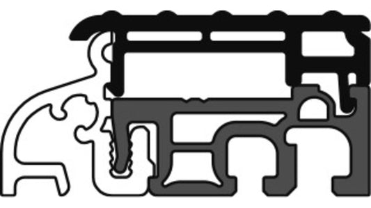 Bodenschwellen Eifel 40 TB 1180mm, grau