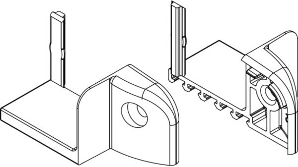 Endkappe Eifel Komfort MD, Kunststoff gr
