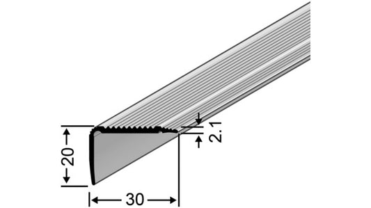 TS-Winkelprofil ungel. schwer 30x20mm