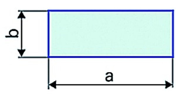 Flachprofile, 20/2 mm Aluminium blank