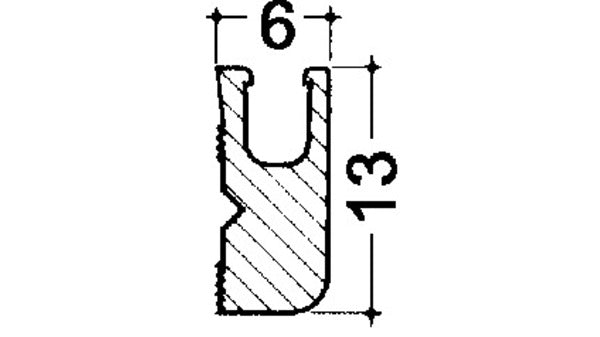 Halteprofile HEBGO 129 Länge 5250mm