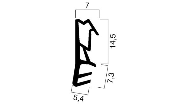 Dichtungsprofile GOLL A 1021 weiss