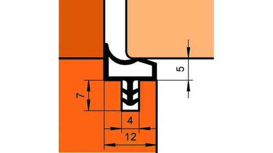 Dichtungsprofile DEVENTER S 3967, rustik