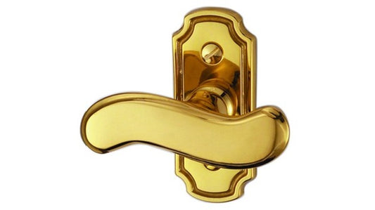 Fensteroliven Mess.pol.80mm m.Stift 7x38