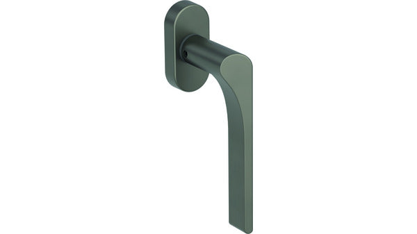 Fenstergriff Leaf Light 7x38, re, kasch.