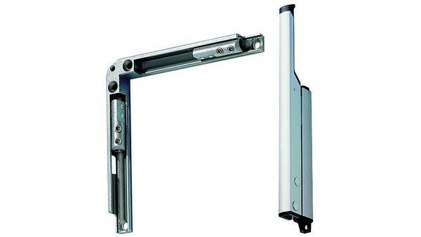 Handhebel mit Eckumlenk. GEZE OL 90 sf