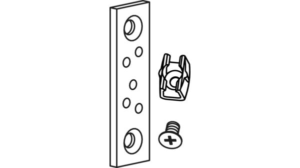 Zugstangenführung GEZE, verzinkt