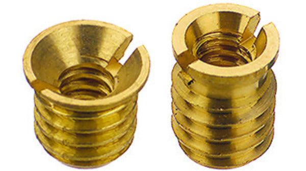 Kopfhülsen Messing 1/4' Grösse 13/10 mm