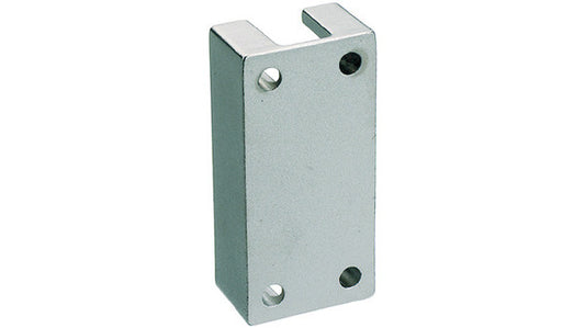 Distanzsockel, Höhe 15 mm vernickelt mat