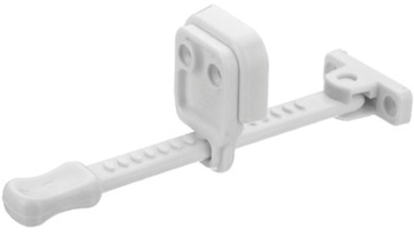 Lüftungssteller, weiss Länge 135 mm