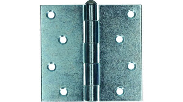 Jalousie-Scharniere, gerade verzinkt, 10