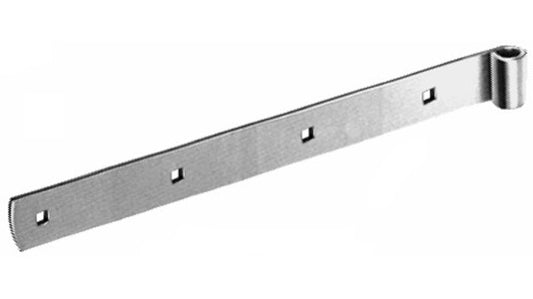 Ladenbänder, gerade, 500 mm schwarz