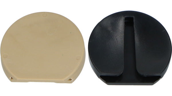 Kunststoff-Anschläge, beige zum Aufsteck