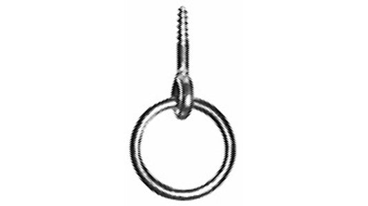 Anziehringe, verzinkt mit Ringholzschrau