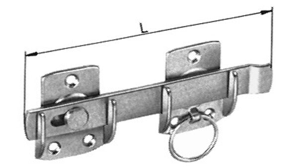 Jalousie-Sicherheitsverschluss verzinkt,